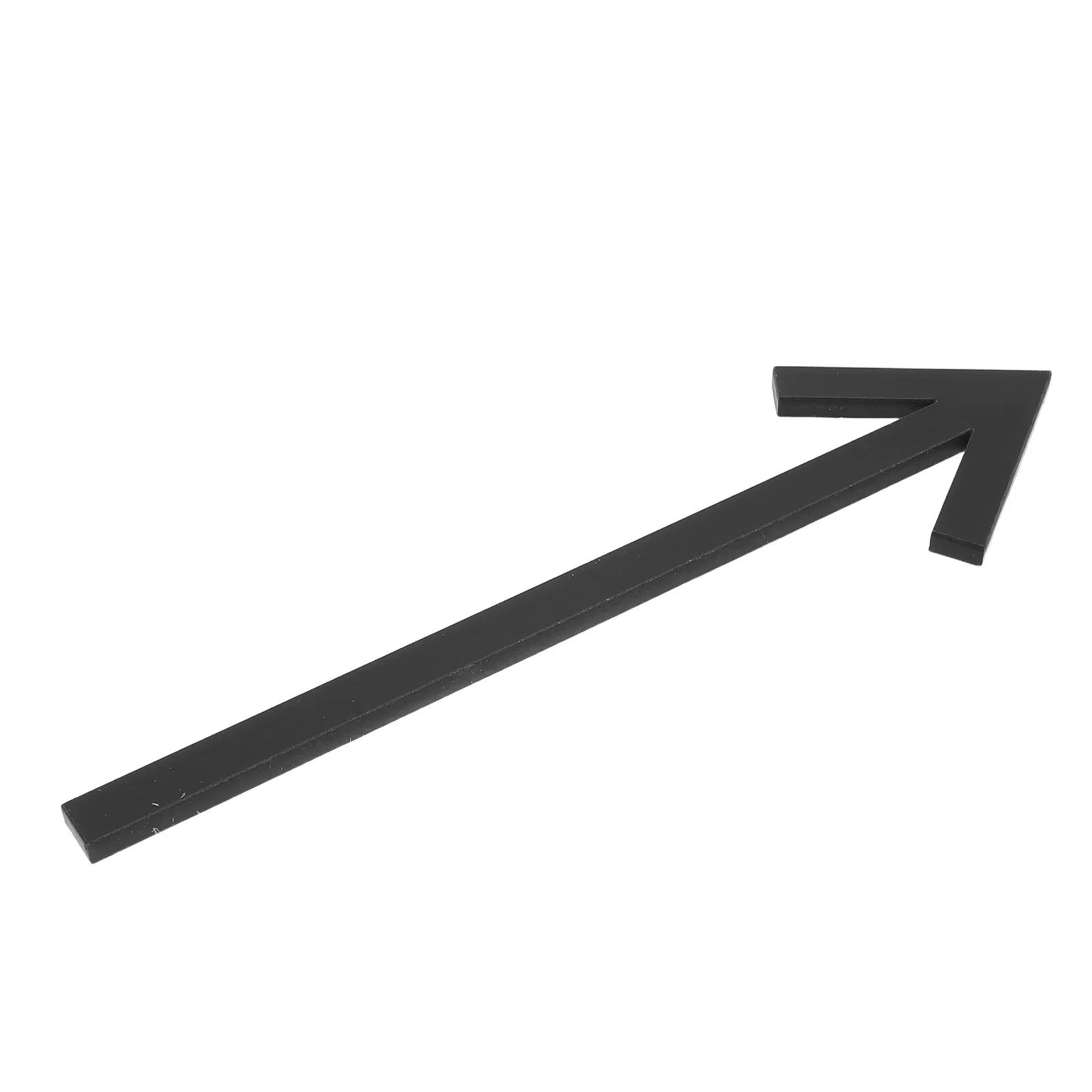 Self Stick Acrylic Arrow Directional Sign 8 Clear Outdoor Yard Mailbox Front Door Address Wedding Event Wayfinding