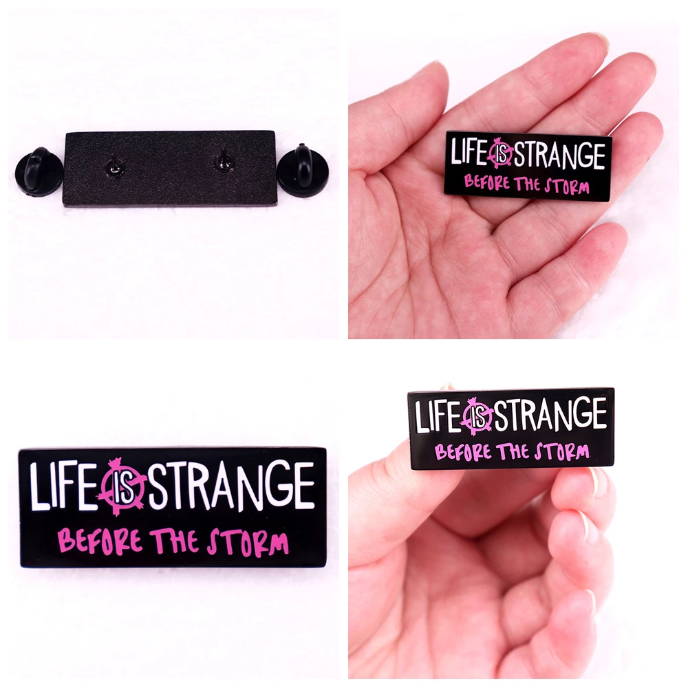 Life Is of Strange Pins Necklaces Set Game Enamel Brooch Backpack Bag Lapel Badges Jewelry Accessories Wholesale