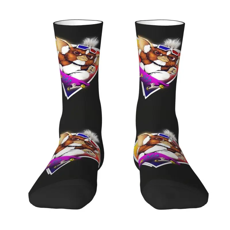 Gremlins Gizmo Dress Socks Mens Womens Warm Funny Novelty Monster Mogwai Crew Socks