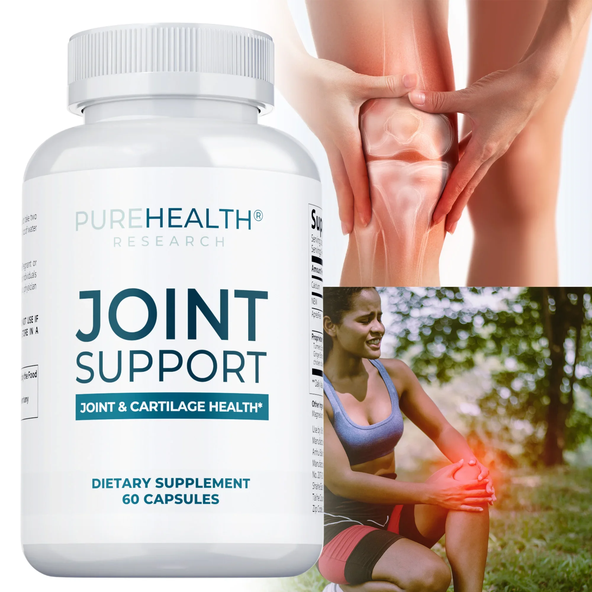

Joint Support - Contains Ginger To Support Healthy Joint Flexibility and Mobility, Reducing Swelling and Discomfort