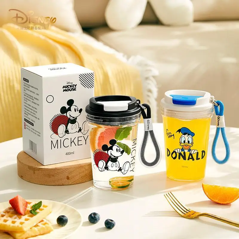 

Disney Mickey Mouse Mickey Mug 460ml Coffee Mug Donald Duck Children's Drinking Bottle High Temperature Resistant Portable Mug