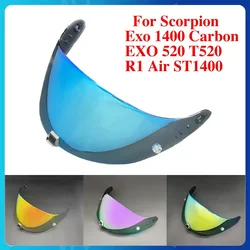 Motorcycle Helmet Lens For Scorpion EXO 1400 Carbon R1 Air EXO520 T520 ST1400 Helmet Visor Windshield Shield Glasses Accessories