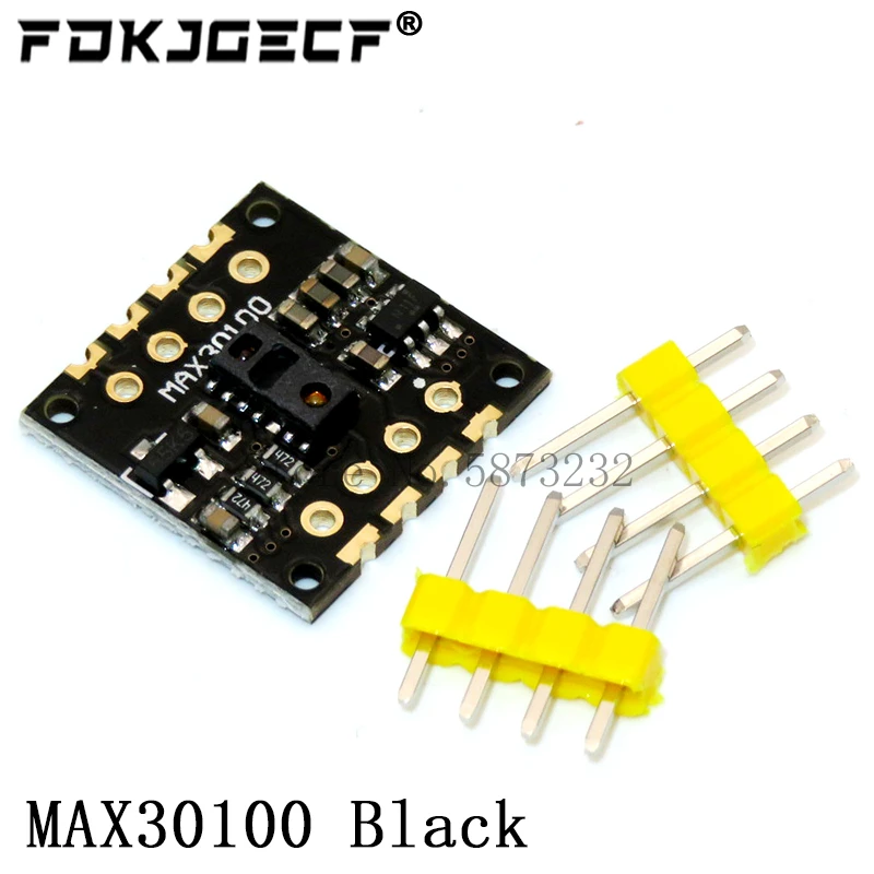 MH-ET LIVE MAX30100 MAX3012 Heart Rate Oximetry Sensor Module Heart Rate Sensor Breakout Ultra-Low Power Consumption For Arduino