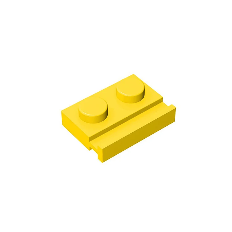 50 Stück 32028 Modifizierte 1x2 mit Türschiene und Spezialnut Spielzeug für Technische Bausteine Geschenk Kompatibel zum Zusammenbauen DIY MOC – Detail 7