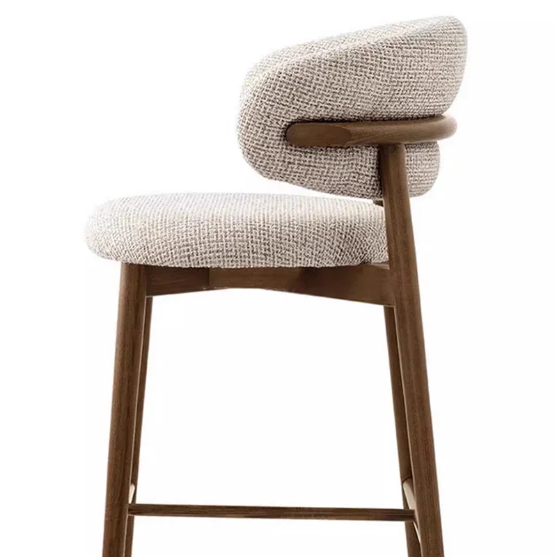 Reception Luxury Modern Bar Stools American Designer Bedrooms Relaxing Bar Stools Ergonomic Round Cadeira Alta Home Furniture