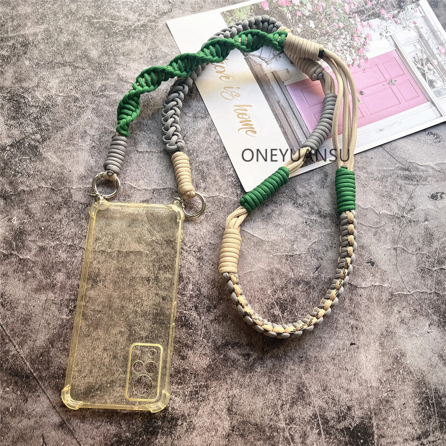 

Аксессуары для телефонной цепочки, женский ремень для сумки, шнурок ручной работы, плечевой шнур для телефона, мобильная цепочка через плечо, роскошный веревочный ремешок