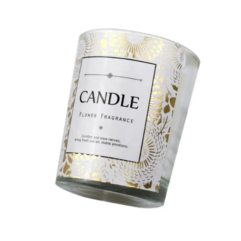 Candela aromatica profumata alla cera di soia romantica candele profumate floreali senza fumo candele regalo per gli ospiti Souvenir di compleanno