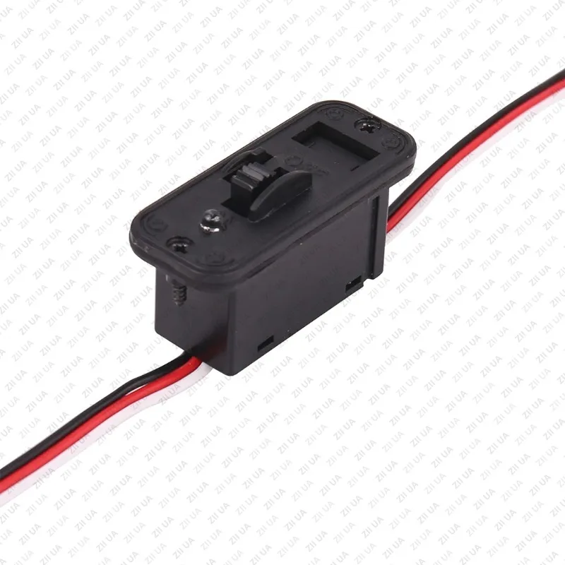 2PCS/lot 30CM Two/Three Wire Switch Universal Plug 2/3 Way Power on Off Switch Connector Receiver Switch for Rc JR FUTABA