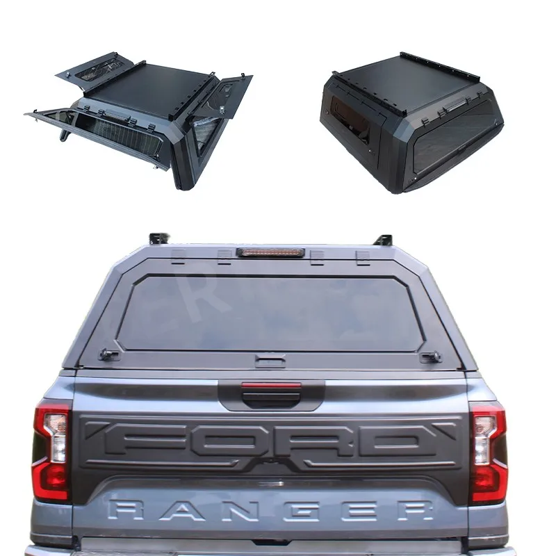 Factory Price 4x4 Accessories Body Top Camper Cubierta Parts including Rear Box Cover for Foton Tunland Canopy Pickup Hardtop