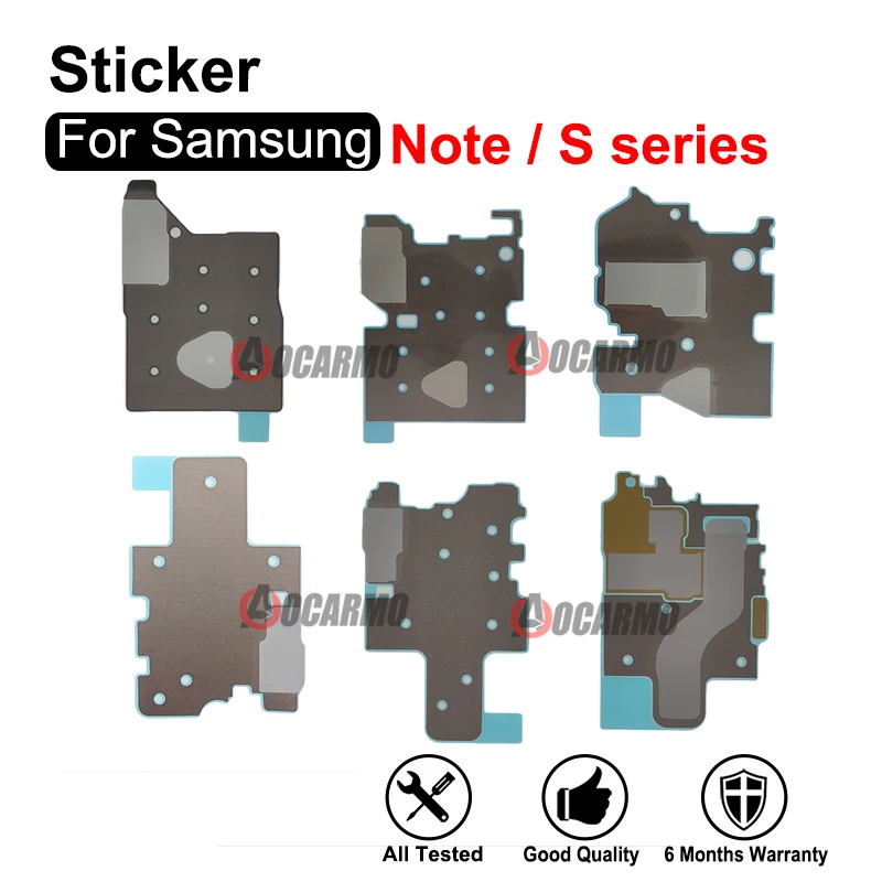 2Pcs Thermal Conductivity Graphite Paper Heat Dissipation Sticker For Samsung Galaxy Note 10+ S20+ S21+ S21U S22 S22+ S23 Ultra