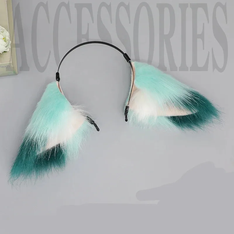 

Honkai: Star Rail Huohuo Cosplay Headwear Anime Huohuo Cute Plush Headband Party Halloween Props