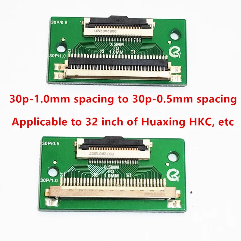 QK0828A/QK0828B  low score 30p 0.5mm pitch to 30p 1.0mm pitch 30p 1.0mm pitch to 30p 0.5mm pitch adapter qk-0828a/b