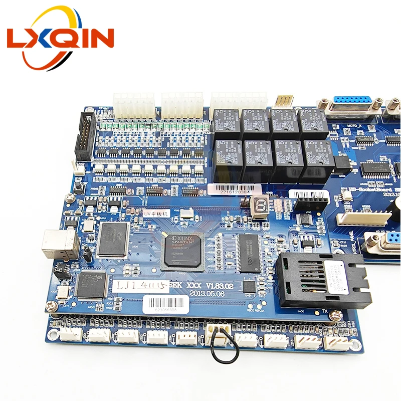 LXQIN 8 head Hoson main board for Seiko 510 35pl print head for infiniti FY1325B UV flatbed printer mother board