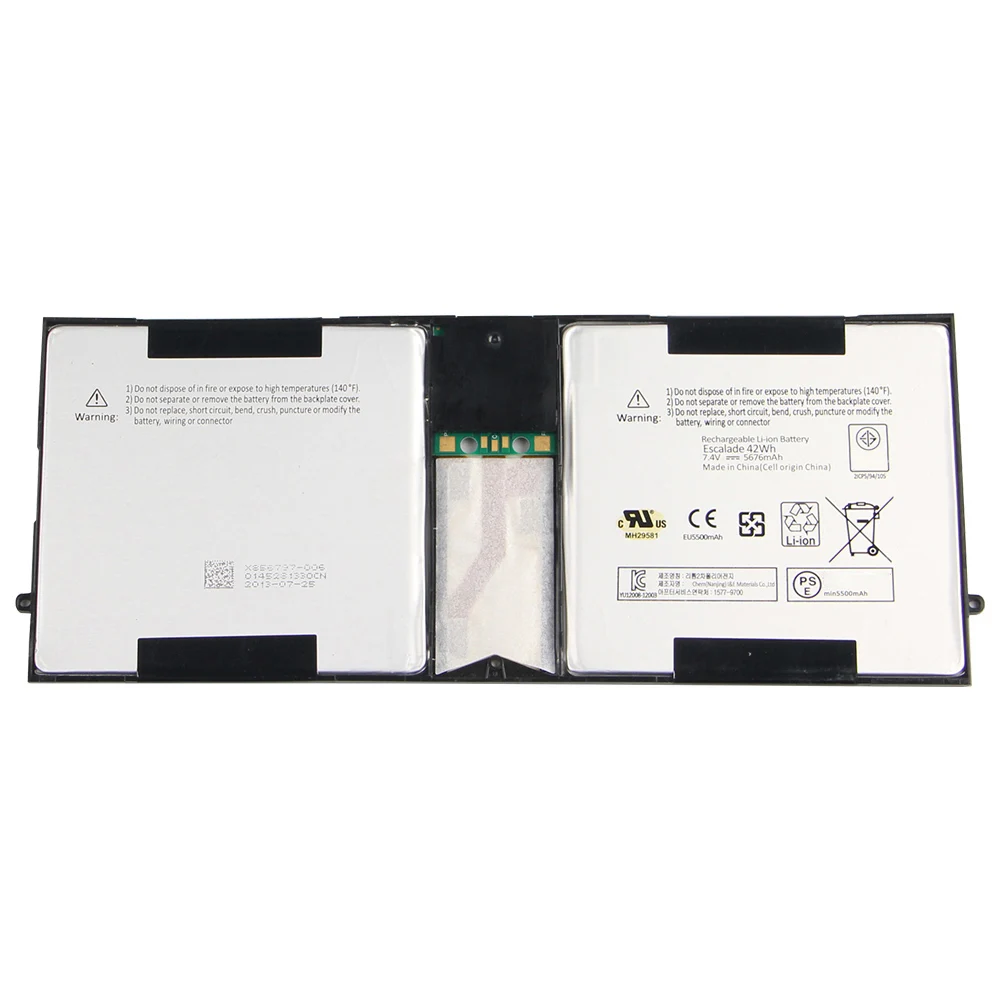 New Replacement Battery For Microsoft Surface Pro 1 Pro 2 Pro1 Pro2 1514 1601 P21GU9 5676mAh with Tools
