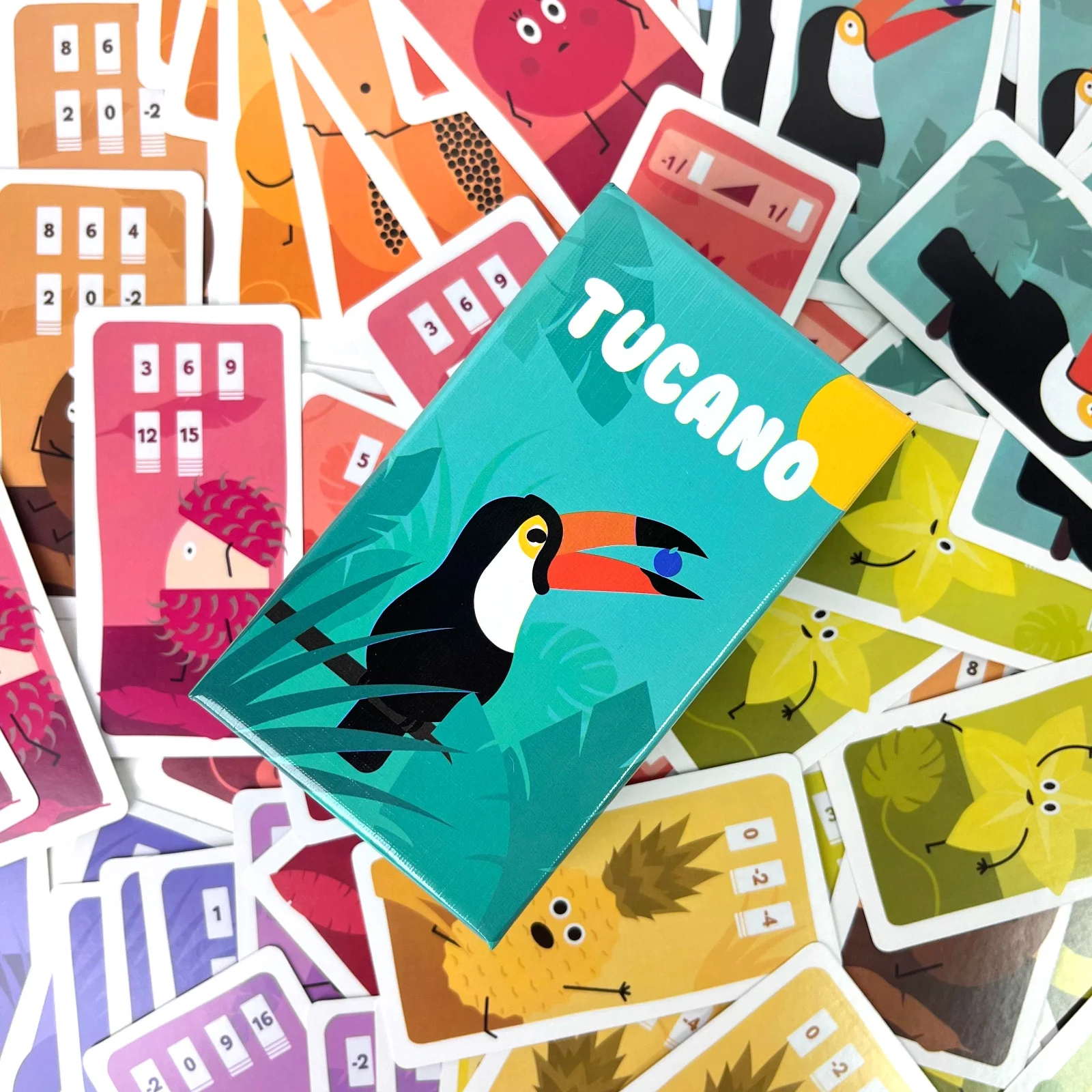 TUCANO Card Strategy Game for Family Party & Travel, Portable Small Box Board Game