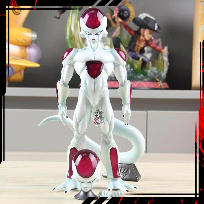 

В наличии Новый 28 см Dragon Ball Frieza Fourth Form Белая дыра Высокое качество Аниме Фигурка Модель Украшение Орнамент Игрушка
