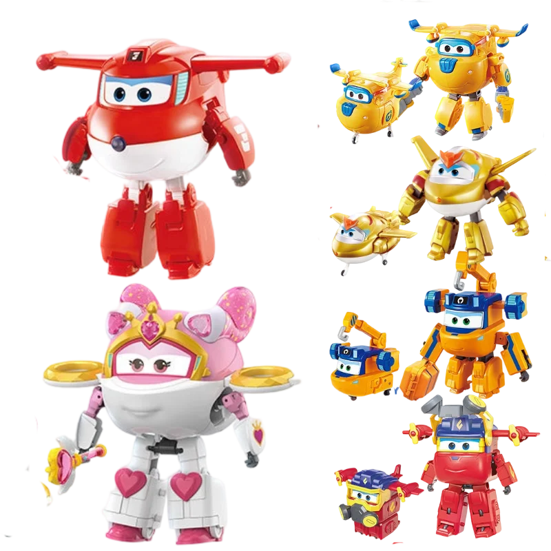 

Highly Restored Super Wings IP,Genuine AULDEY Original, Super Wings Maintenance Engineer Premium Kids Professional Robot Toy Set