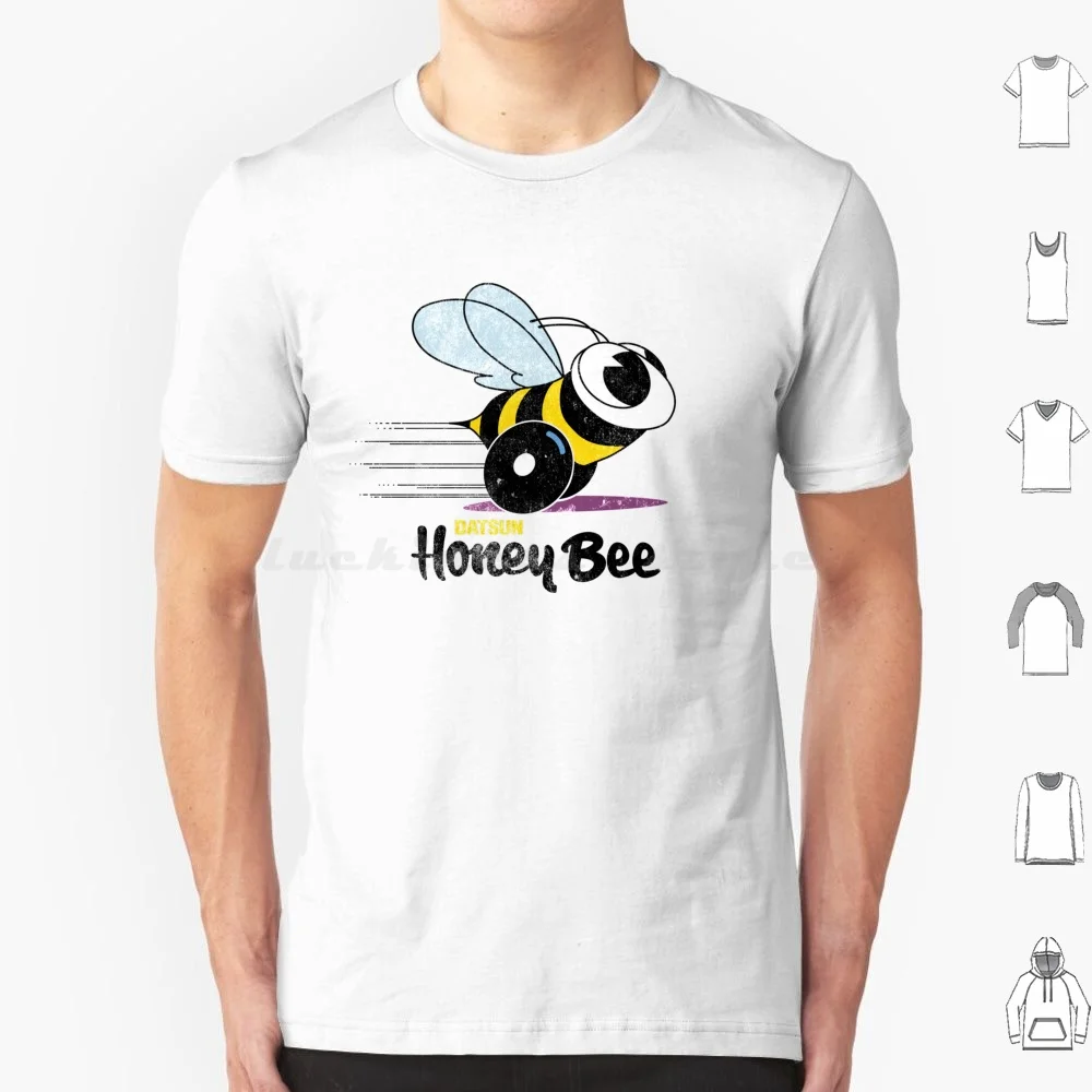 Datsun B210 Honey Bee T Shirt 6xl Cotton Cool Tee Datsun Car Wagon Motor Emblem 1200 Sunny 510 610 240z Skyline B210 210 720