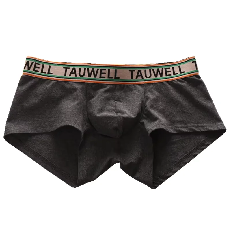 Cotton Bulge Boxy Underwear for Men Sexy U Convex Pouch Boxer Shorts Breathable Sweat Absorption Comfortable Sports Underpants