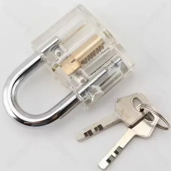 Multi-pal Transparent Locks Practice Locksmith Training Tools Visible Lock Pick Sets