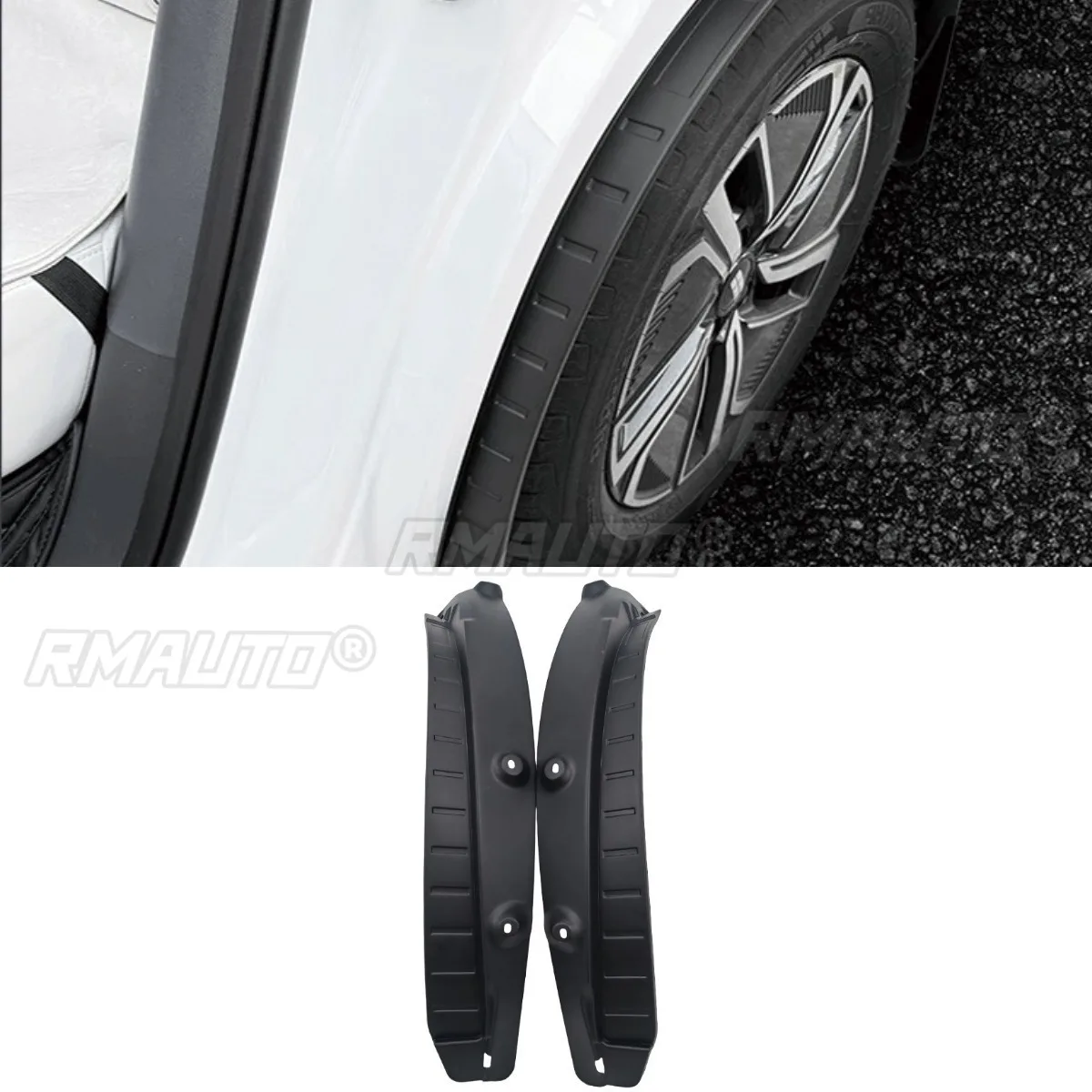 Car Front Rear Quarter Panel Splash Guards Fender For Xiaomi YU7 2025 Mud Flaps Car Defender Mud Guard Car Accessories