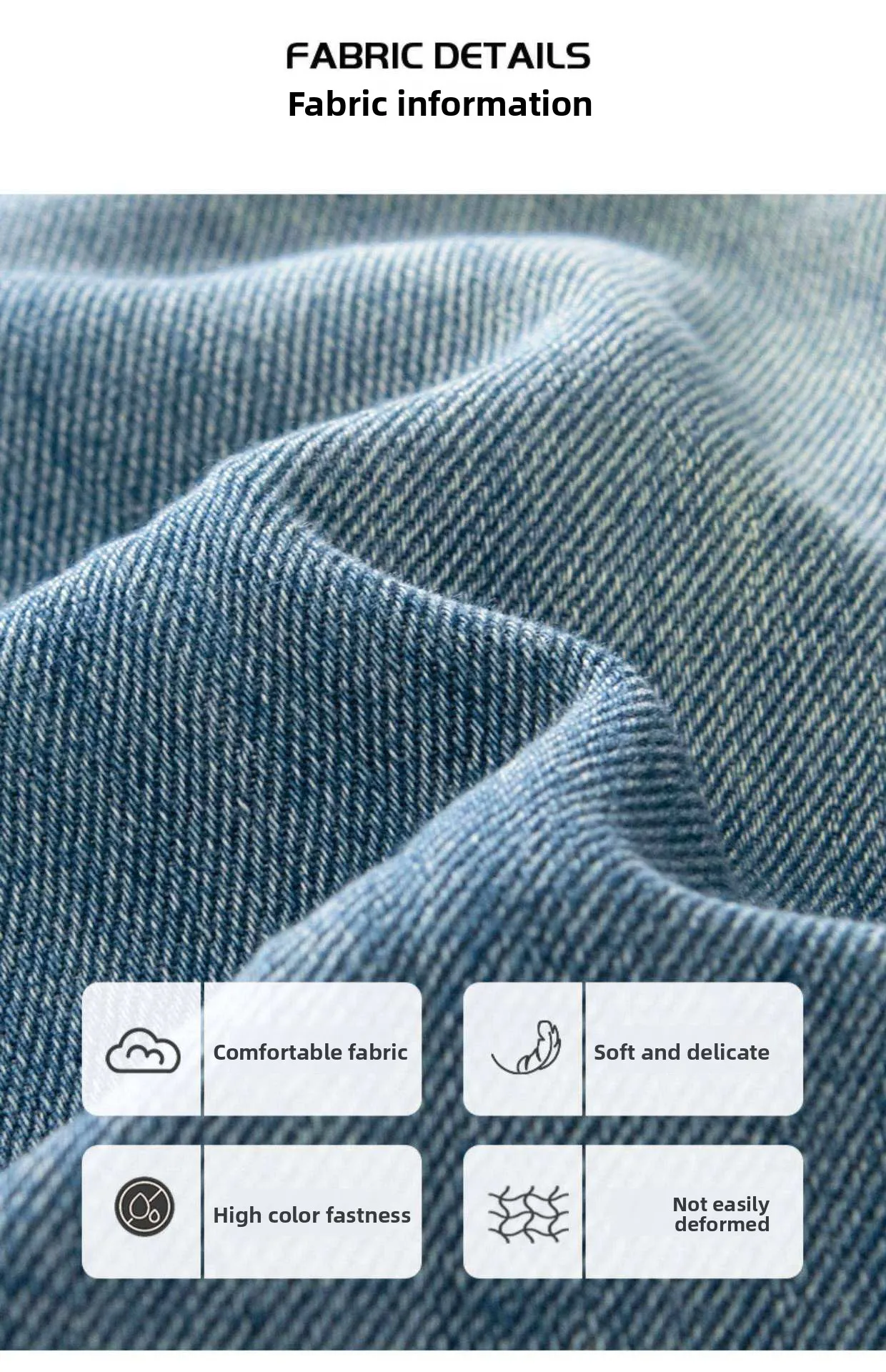 Herbstliche Freizeit-Cargo-Jeans für Jungen mit Taschen, lockerer Schnitt, Teenager-Denim-Hose, modische Kinderjeans, 5-14 Jahre – Detail 5