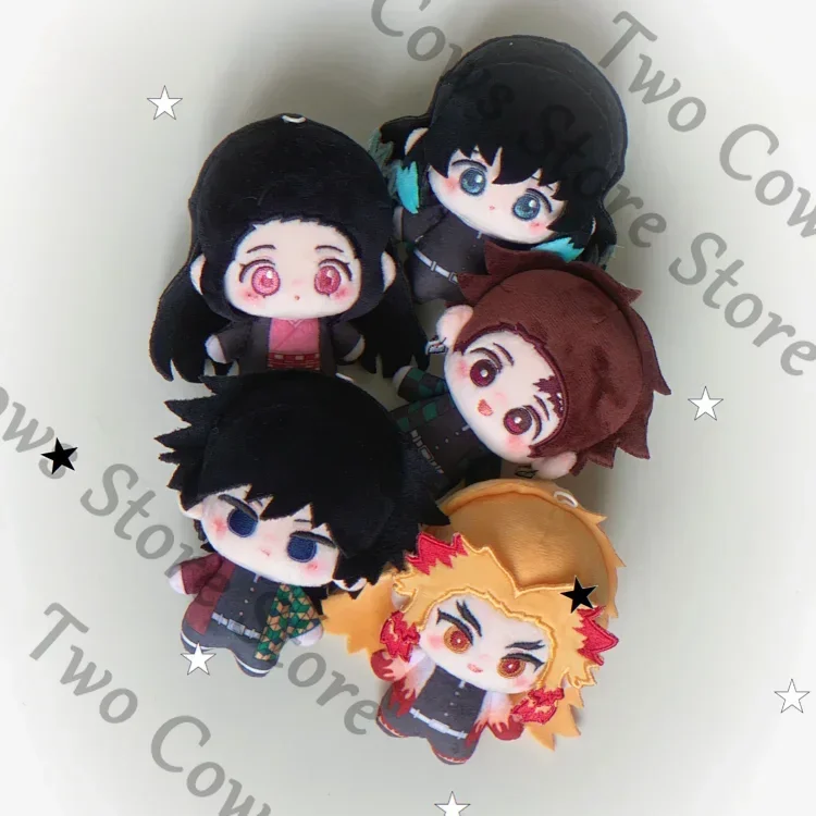 

Аниме Demon Slayer периферийные устройства 10 см Nunu тело милая хлопковая кукла коллеги Hashibira Inosuke Agatsuma Zenitsu Kamado Tanjirou подарок