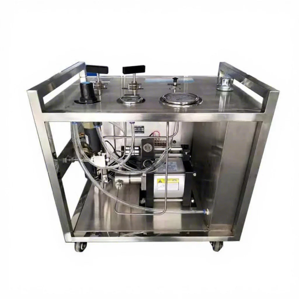 High Efficiency Air Driven Liquid System to Hydraulic Bolt Tensioning Pump with Pneumatic Power Source