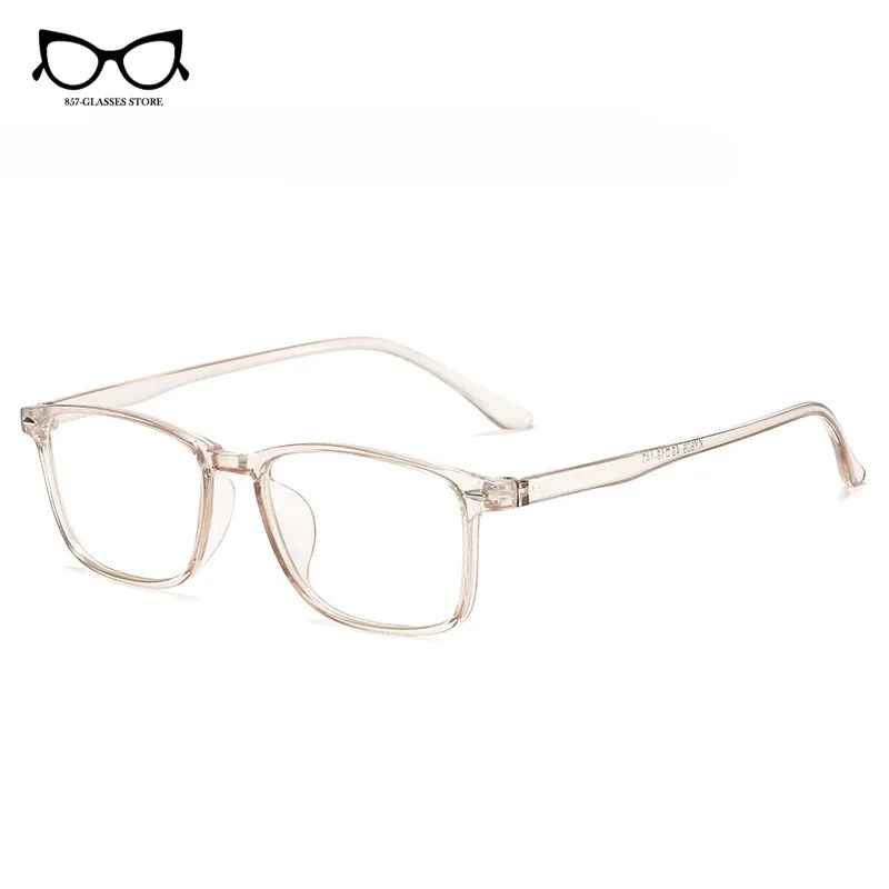 New Myopia Glasses for Women TR90 Frame Fashion Ultra Light Eyeglasses Blue Light Blocking Glasses Dioptric -1.0 -1.5 ~ -6.0