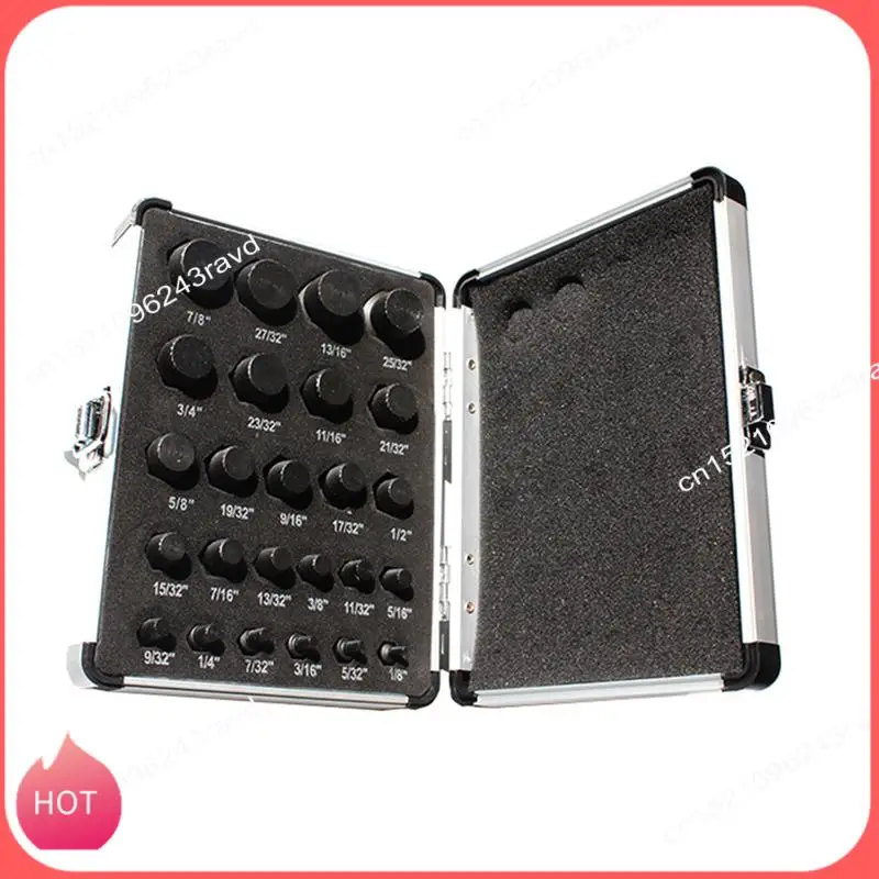 

HOT-25Pcs Screw Extractor Set Multi-Spline Bolt Extractor Set For Removing Stripped Rounded Damaged Broken Screws & Bolts