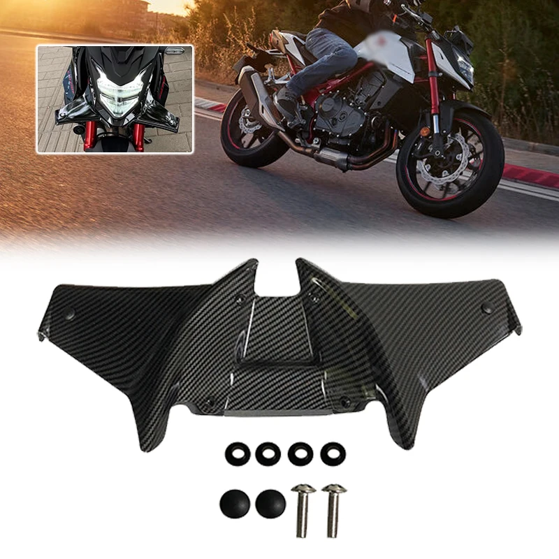 

For Honda CB750 HORNET CB 750 Hornet 2023 2024 Sport Downforce Naked Forntal Spoilers Wing Deflector Motorcycle Front Spoiler