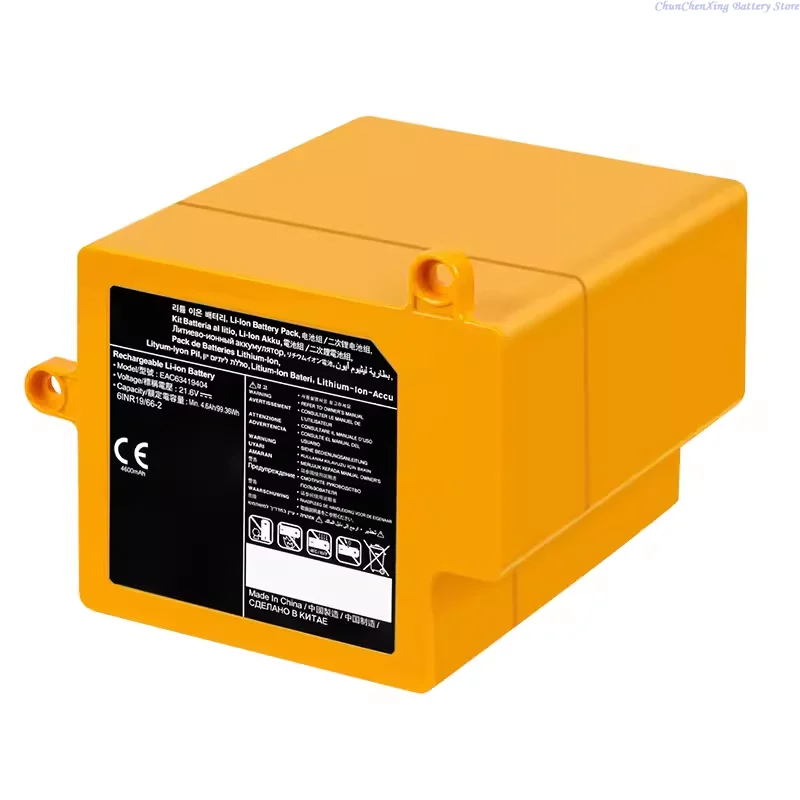 ALLCCX 21.6V 4600mAh Battery EAC63419404 EAC64578402 EAC64578401 EAC63419401 EAC63419402 EAC63419403 for LG CordZero R9 R87 BDV1