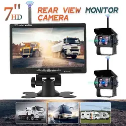 Dual Wireless Backup Rear View Camera System 7