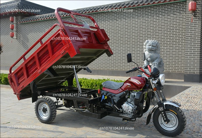 Hot Sale 3-Wheel Gasoline Cargo Tricycle 1000W Motorized China Manufacture with  48V Motorcycle Type