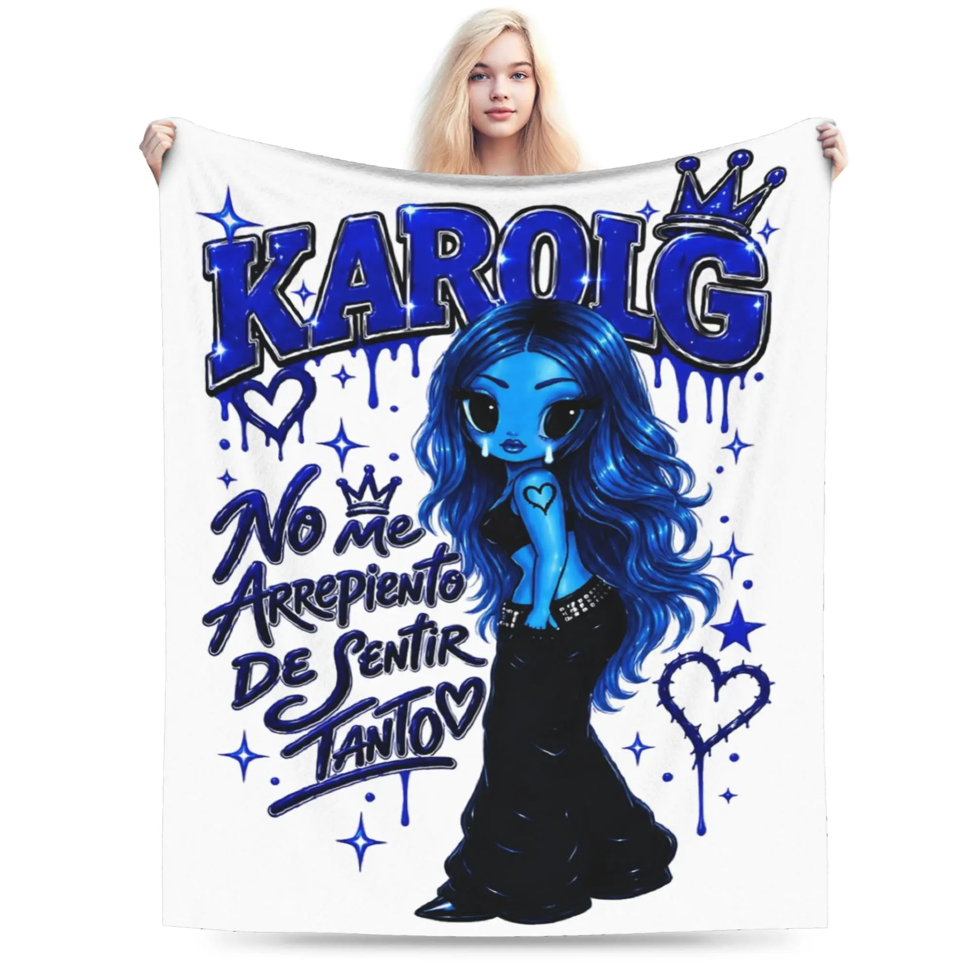 K-Karoled G NMADST New Album Accessories Blanket Ultra Soft  Throw Blankets for Bed 50x60 Inches Multi-size Bedspread