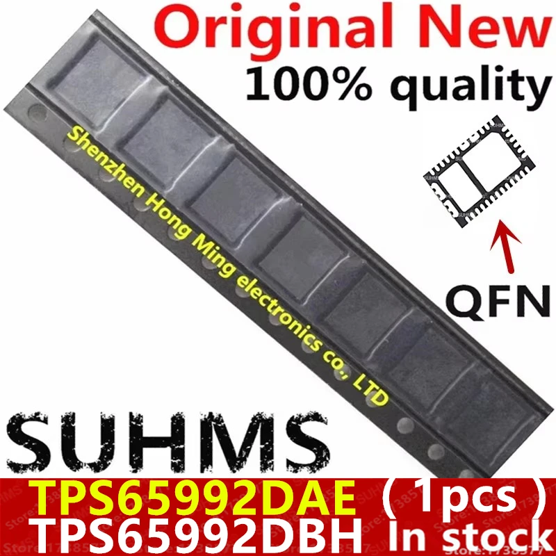 (1piece)100% New 65992D TPS65992D TPS65992DAE TPS65992DBH TPS65992DAERJKR TPS65992DBHREFR QFN-38 Chipset