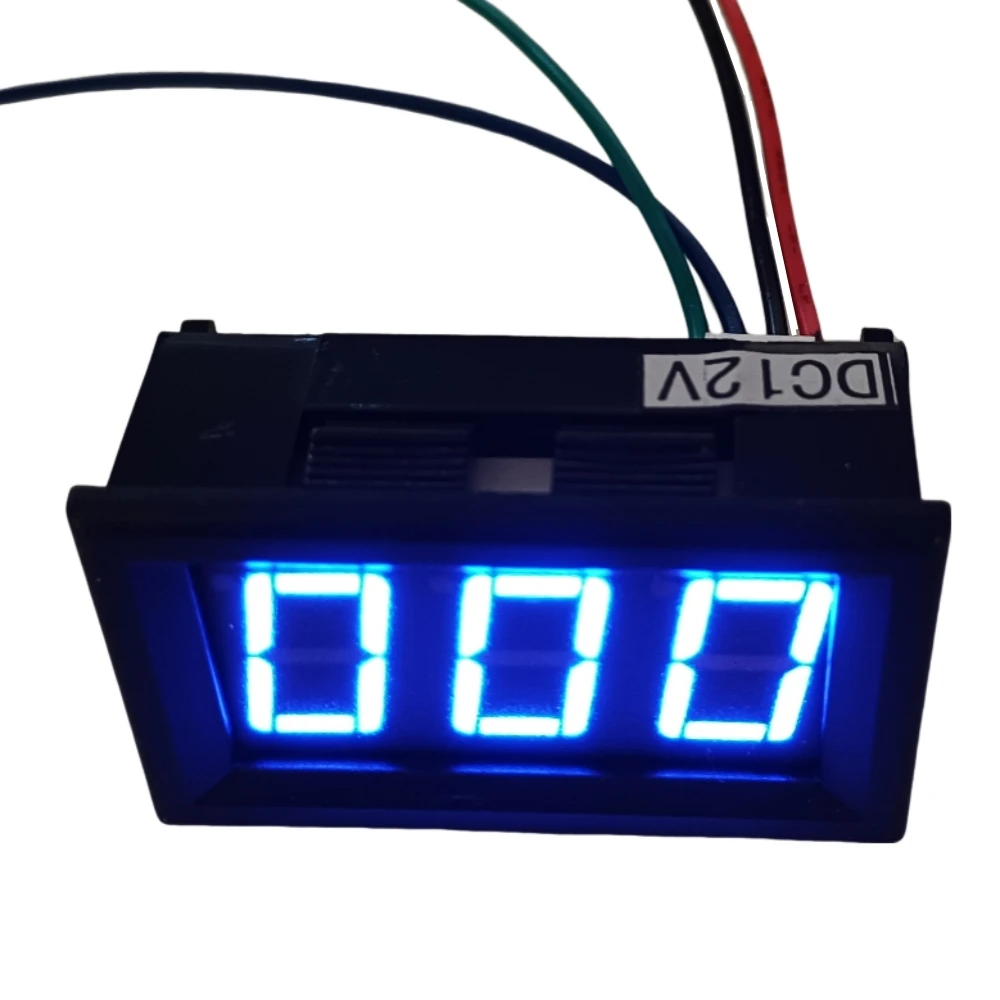 3-stelliger Sekundenknopfschalter, Signal läuft Zeitkontrolle, Timer