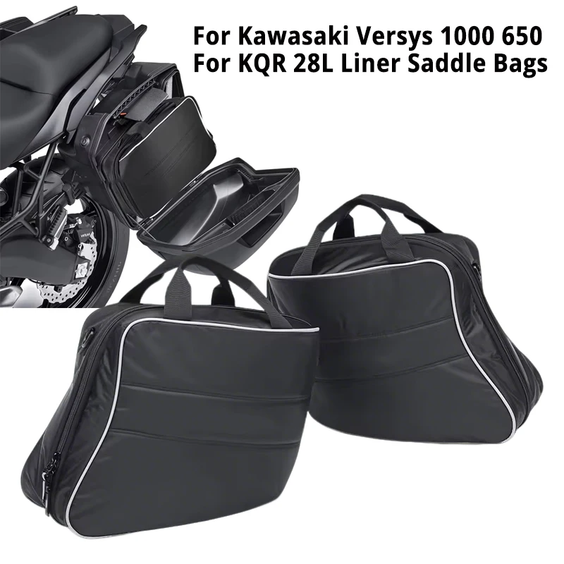 

Motorcycle Luggage Bag Saddle Bags Side Storage For Kawasaki NINJA 1000 For Kawasaki VERSYS 650 ABS LT