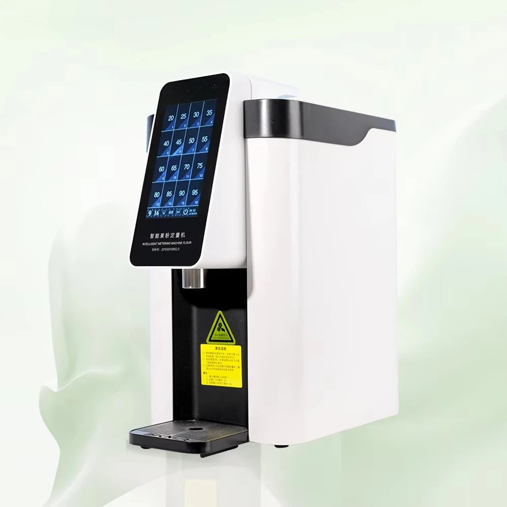 

New Commercial Automatic Creamer Powder Quantifier With Control Panel Fruit Powder Quantitative Dispenser