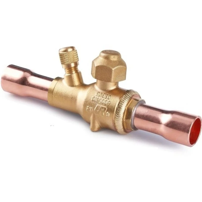 Air Conditioning Units Two-Way Shut-Off Valves Heat Pump For Freezing And Refrigeration Welded Ball Valve