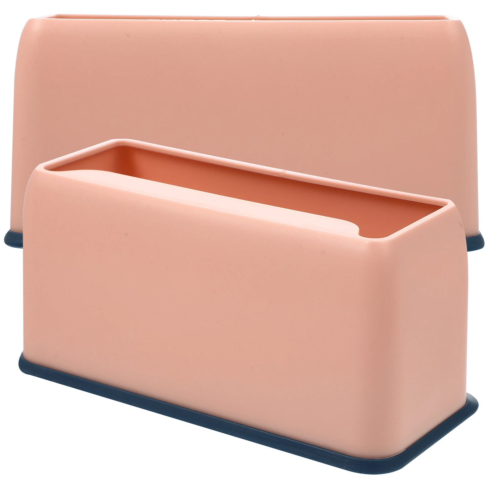 

2Pcs Cat Scoop Base Pink Plastic Storage Caddy Shovel Holder Residue Collector Tidy Floor Cat Litter Scoop Holders Pet Supply