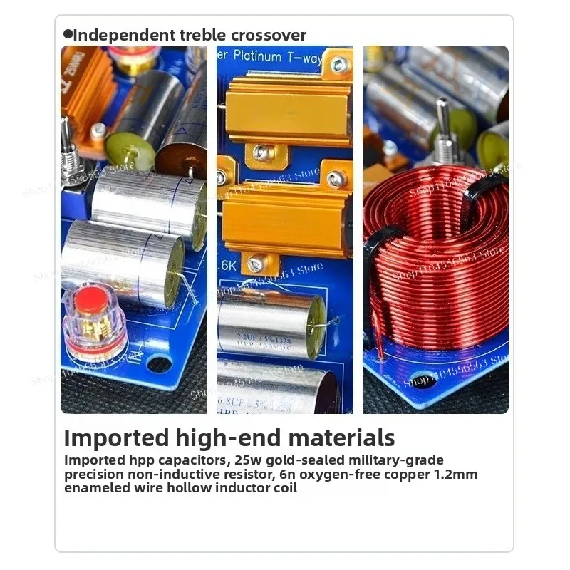 

Домашний HIFI и кроссовер для динамиков «сделай сам» — 1-полосный высококачественный делитель с настройкой высоких/супертровых частот для обновления аудиосистемы Fever