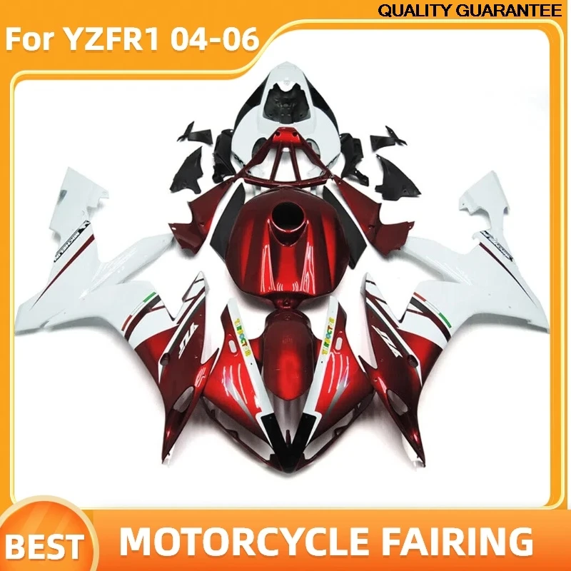 

YZFR1 2004 2005 2006 Prime Motorcycle Fairing Kit for YAMAHA YZF R1 YZF-R1 04 05 06 ABS 00% Fit Bike Aftermarket Cowling Part
