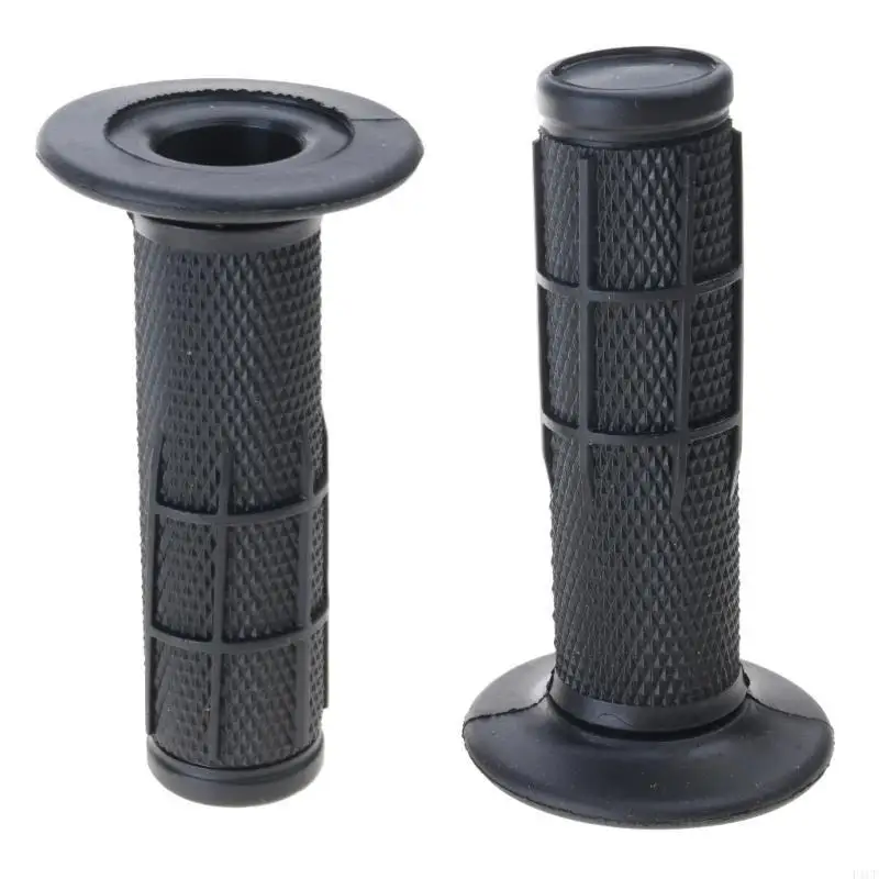 F1CF 1 Pair Motocross Throttle Bar Grips Handle Grips Replacement Rubber Handlebar Grips Universal Motorbike Handle Bar Grips
