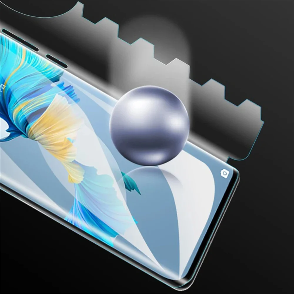 5PCS Hydrogel Film for Huawei P30 P60 P50 P40 Lite Butterfly Screen Protector on Mate 20 60 Pro Plus Film on Nova 10 9 8 SE Pro