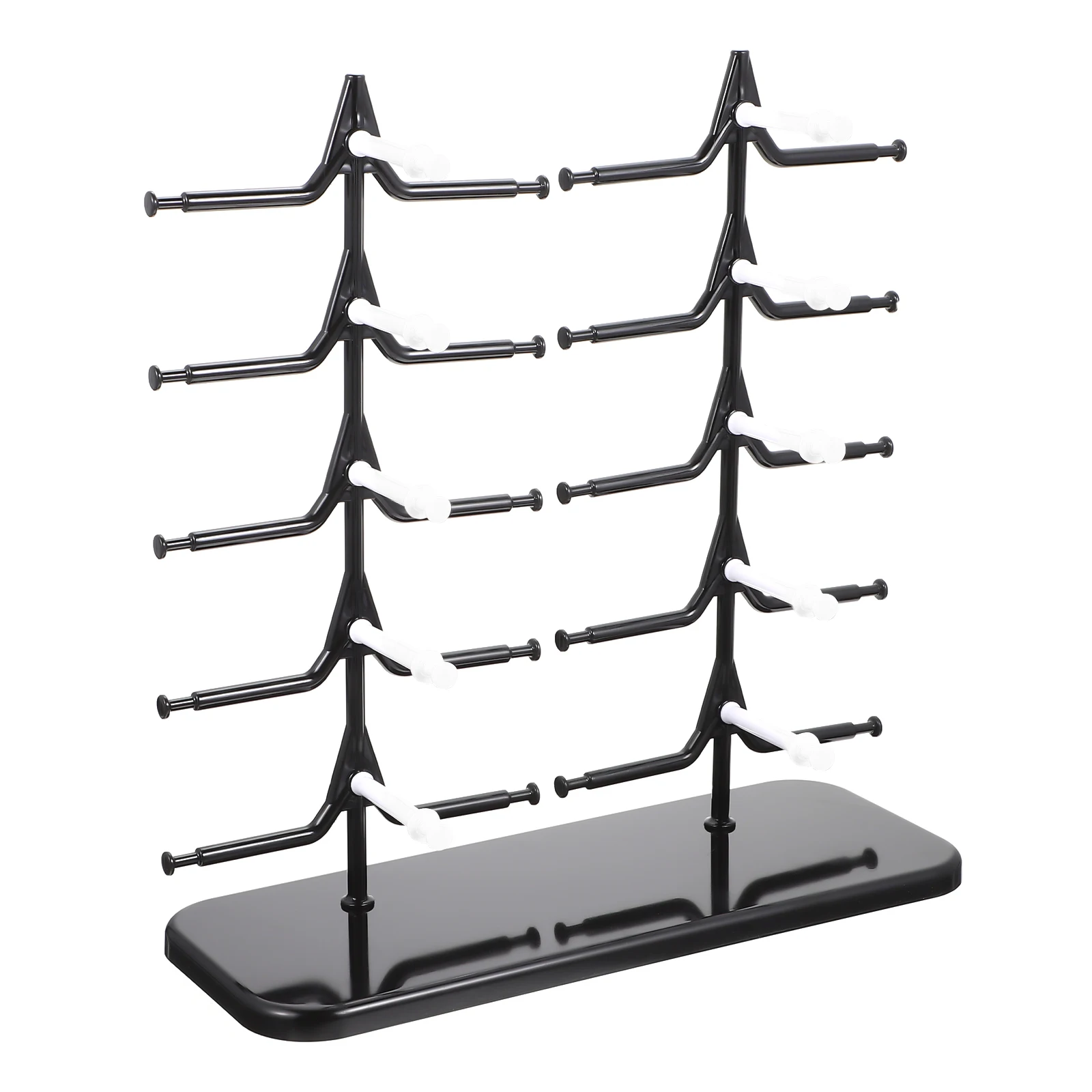 

Eyeglass Display Rack Sunglasses Holder Durable Plastic Long Term Use Various Glasses Stable Placement Home Retail Craft Shows