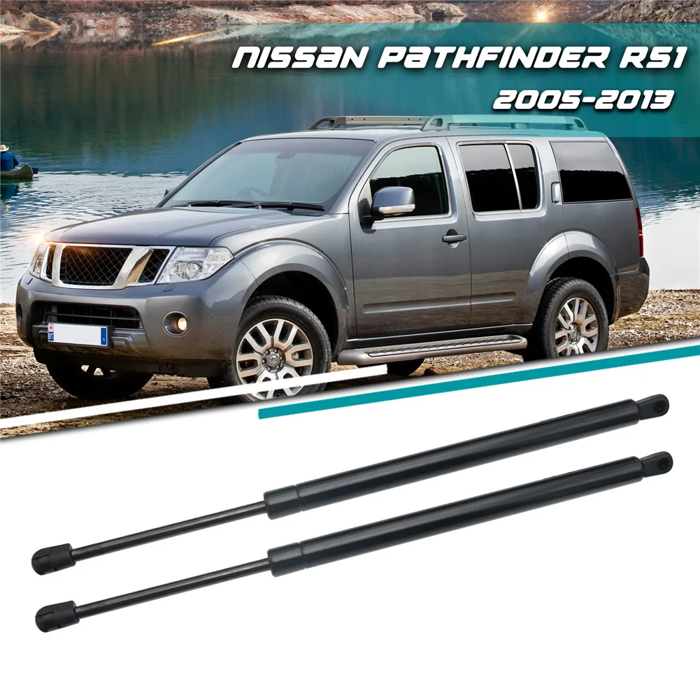 2Pcs Rear Trunk Tailgate Lift Support Rod Gas Spring Shock Absorbe Strut For Nissan Pathfinder R51 2005-2013 Car Accessories