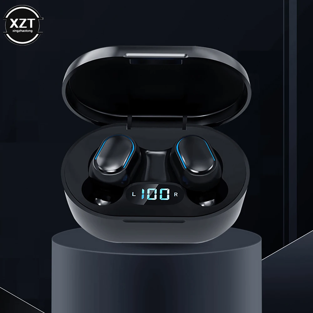 E7S TWS Wireless Headphones 5.0 Bluetooth Earphones HIFI Noise Reduction Headset Macaron Sports Waterproof Earphone auriculares