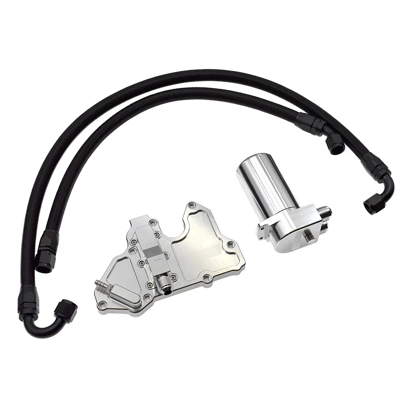CNC Aluminum Oil Catch Can Tank Kit for Golf MK7 S3 EA888 Engine Jetta Model New Condition 77740-33240 Fuel Filter High Quality