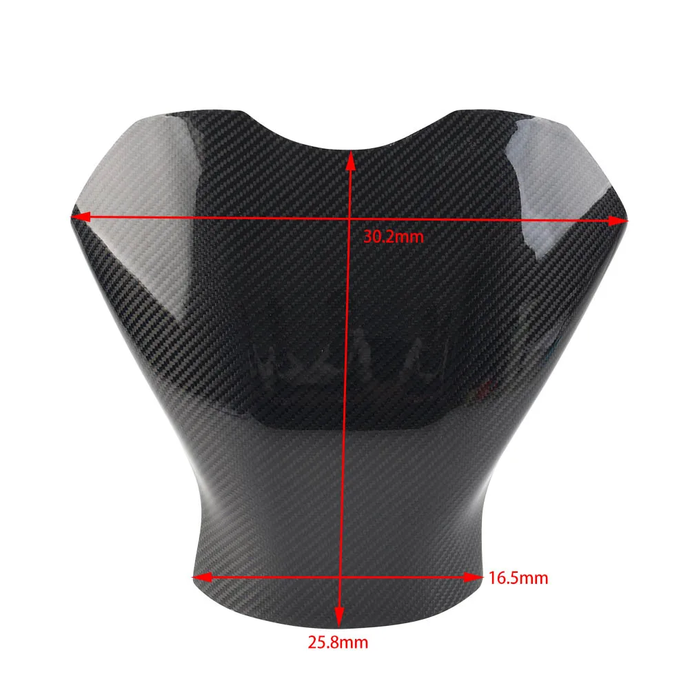 Carbon Fiber Motorcycle Gas Tank Cover Protector For Yamaha YZF R6 2017 2018 2019 2020 2021 2022